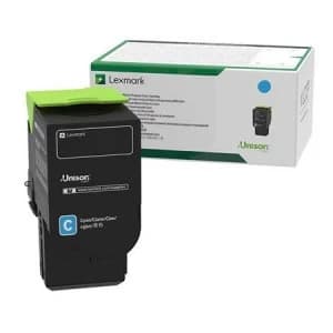 Image of Lexmark 78C20C0 Cyan Laser Toner Ink Cartridge