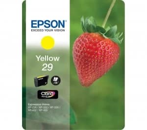 Image of Epson Strawberry 29 Yellow Ink Cartridge