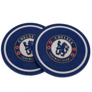 Image of Chelsea FC 2 Pack Coaster Set