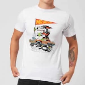 Image of Mr Pickles Drag Race Mens T-Shirt - White - 3XL