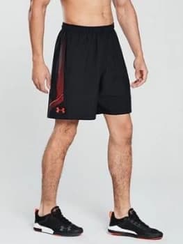 Image of Urban Armor Gear Woven Graphic Shorts Black Size 2XL Men