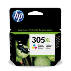 Image of HP 305XL Tri Colour Ink Cartridge