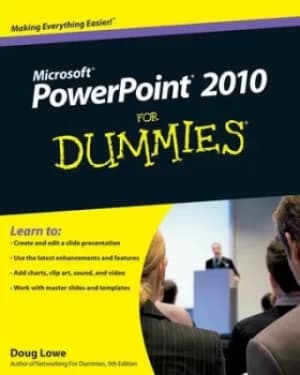 Image of PowerPoint 2010 for dummies by Doug Lowe