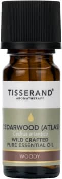 Image of Tisserand Aromatherapy Cedarwood (Atlas) Wild Crafted Pure Essential Oil 9ml