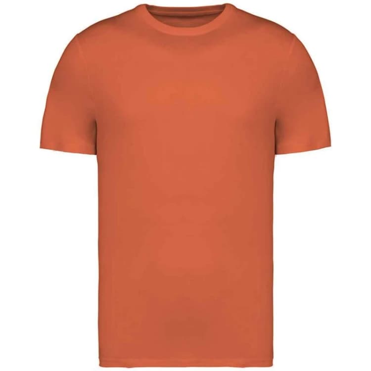 Image of Native Spirit Mens Heavyweight Slim T-Shirt in Burnt Orange Size: XS Burnt Orange Male XS