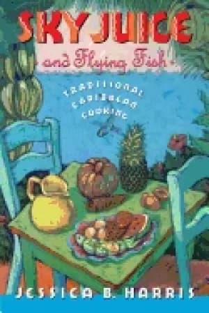 Image of sky juice and flying fish traditional caribbean cooking
