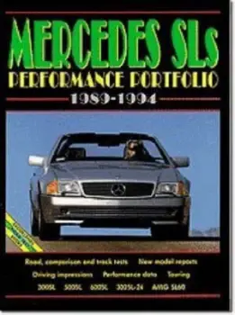 Image of Mercedes Sls Performance Portfolio 1989-1994 by R. M Clarke Paperback