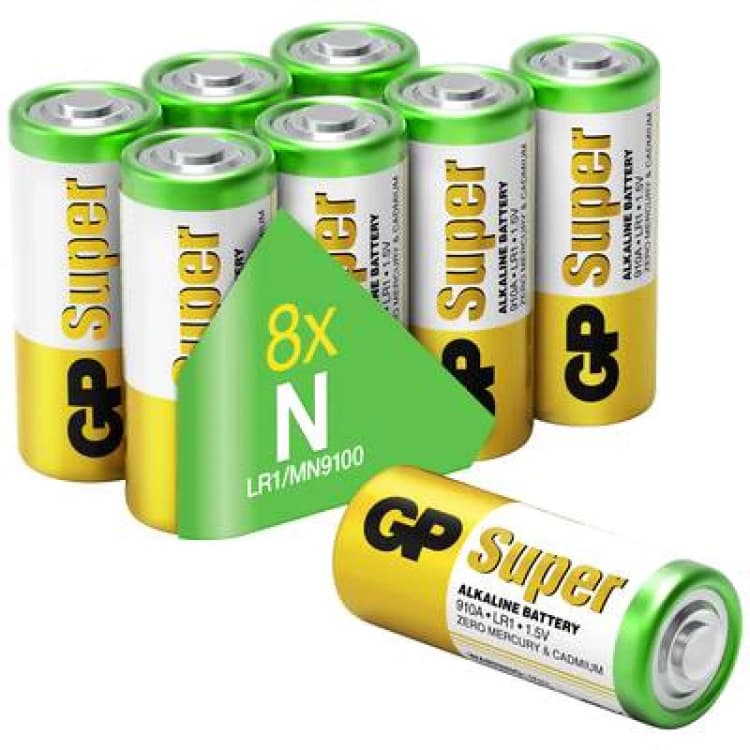 Image of GP Batteries Super GP910A LR01 Batteria N Alcalina/manganese 1.5 V...