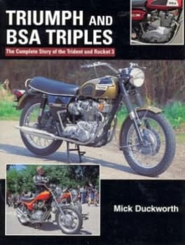 Image of Triumph and Bsa Triples by Mick Duckworth Paperback