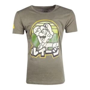 Image of Nintendo Luigi T-Shirt Green Size 2XL Men