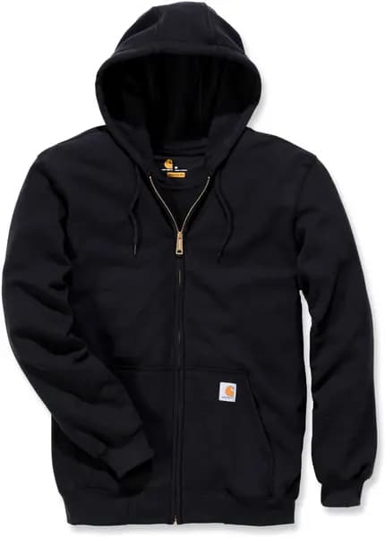 Image of Carhartt Midweight, zip hoodie , color: Black , size: M