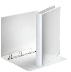 Image of Esselte Essentials Pres Binder A4 20mm 4 D-Ring WH PK10