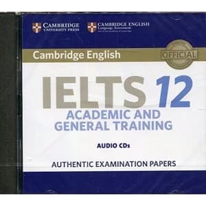 Image of Cambridge IELTS 12 Audio CDs (2) Authentic Examination Papers CD-Audio 2017