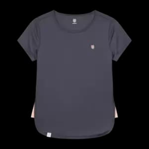 Image of 194935-046 HYPERCOURT CAP SLEEVE GRAYSTONE - S