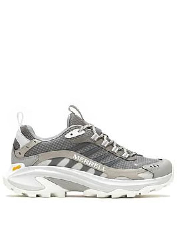 Image of Merrell Womens Moab Speed 2 GTX Waterproof Walking Shoes Grey - UK 7.5 Grey female ES3757CHA7H