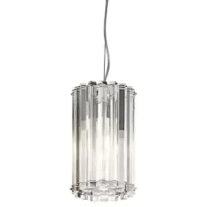 Image of 2 Bulb Ceiling Pendant Light Fitting Chrome LED G9 3.5W Bulb