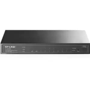 Image of TP Link 8-Port Gigabit Smart PoE Switch with 2 SFP Slots