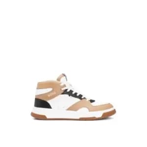 Image of BOSS Baltimore High Top Trainers - Beige