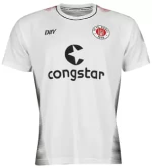 Image of FC St. Pauli 2023-24 away shirt Jersey white