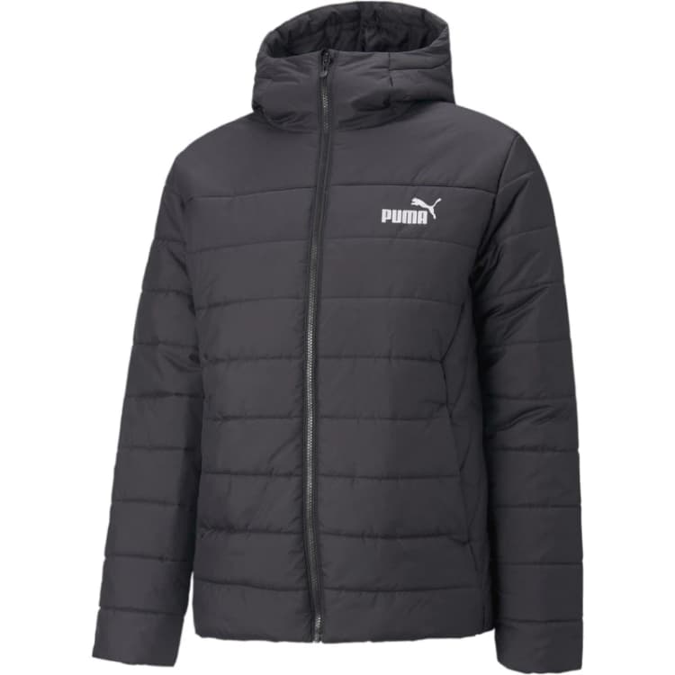 Image of Puma ESS Hooded Padded Jacket - Black XS