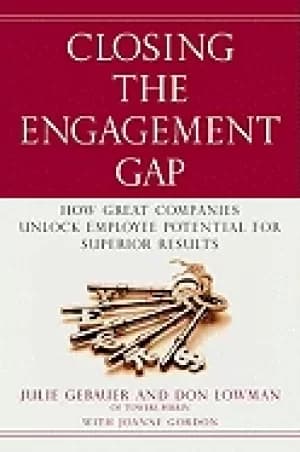 Image of closing the engagement gap how great companies unlock employee potential fo