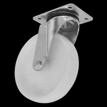 Image of Heavy-Duty Nylon Swivel Castor Wheel 80mm - Trade