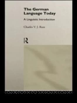 Image of The German Language Today by Charles Russ