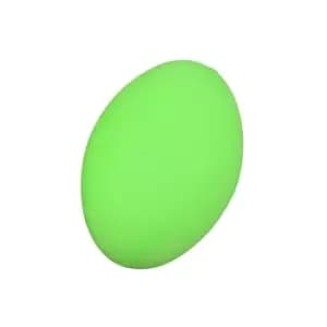 Image of Uncoated Foam Rugby Ball Green