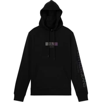 Image of Calvin Klein Jeans Iridescent OTH Hoodie - CK Black