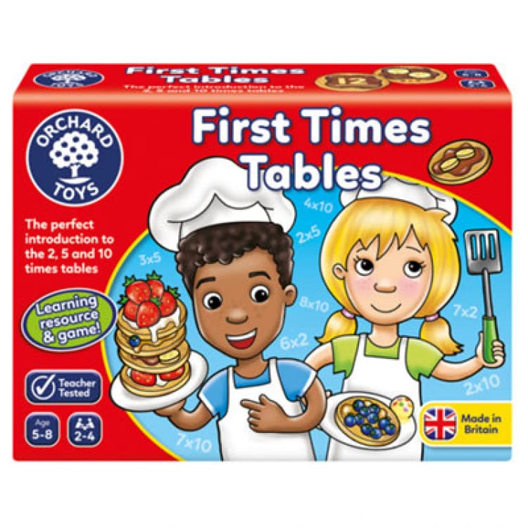 Image of Orchard Toys Orchard First Times Tables Game Multi unisex