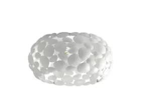 Image of DIONISO 2 Light Semi Flush Light White 35x16cm
