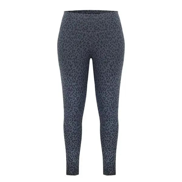 Image of Miso All Over Print Leggings Womens - Black 6