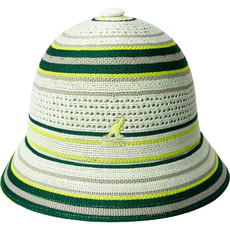 Image of Kangol Bob Kangol Clubhouse Stripe Casual Blanc Unisex S (54/55 cm)