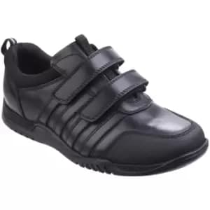 Image of Hush Puppies Boys Josh Senior Toddler Casual Leather Two Strap Shoes UK Size 3 (EU 19)