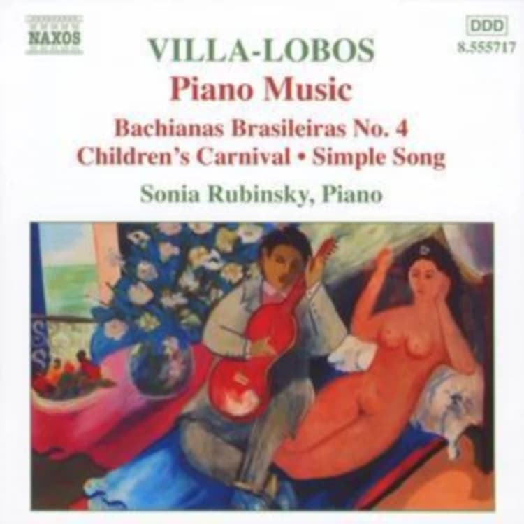 Image of Piano Music - Children's Carnival, the Spinner (Rubinsky) CD / Album