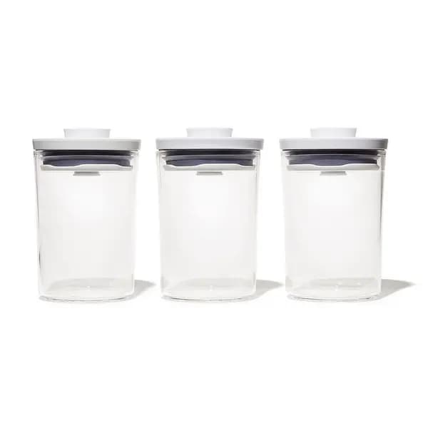 Image of OXO Good Grips POP Round Containers, Set of 3