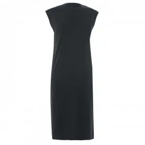 Image of Lee Jeans Midi T-Shirt Dress - BLACK