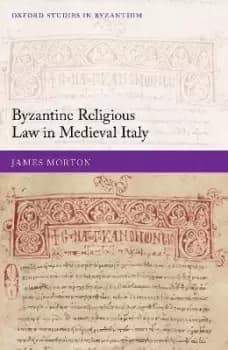 Image of Byzantine Religious Law in Medieval Italy by James Morton