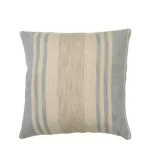Image of Simply Green Florida Stripe Cushion Blue