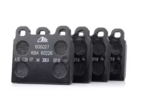 Image of ATE Brake pad set 13.0460-6027.2 Brake pads,Brake pad set, disc brake VW,MERCEDES-BENZ,OPEL,TRANSPORTER II Bus,TRANSPORTER II Kasten