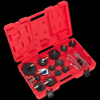 Image of Sealey VS0204B Brake and Clutch Bleeder Cap Set