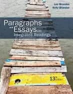 Image of paragraphs and essays with integrated readings