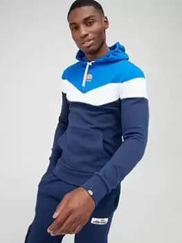 Image of Ellesse Hugo Pullover Hoodie - Navy, Size XS, Men