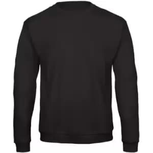 Image of B&C Adults Unisex ID. 202 50/50 Sweatshirt (3XL) (Black)
