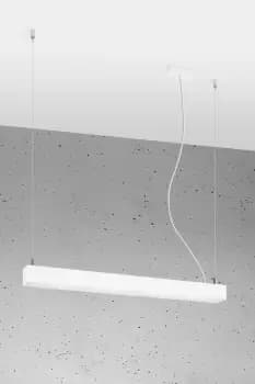 Image of Sollux Pendant Lamp Pine 67 White