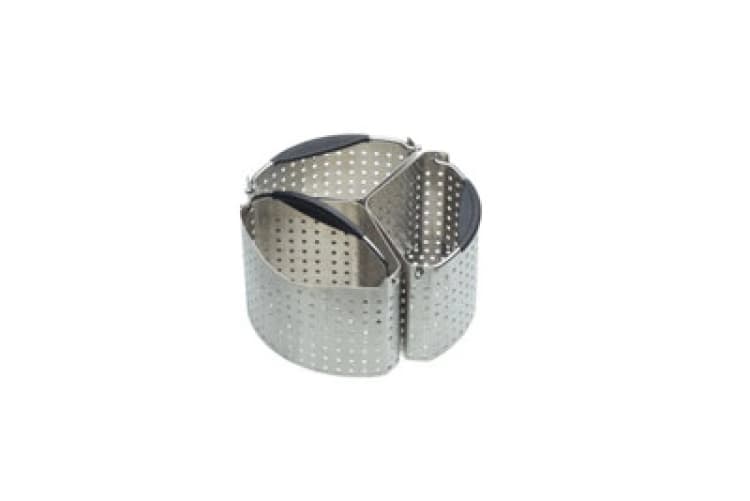 Image of Masterclass Stainless Steel Set of 3 Saucepan Divider Baskets Grey