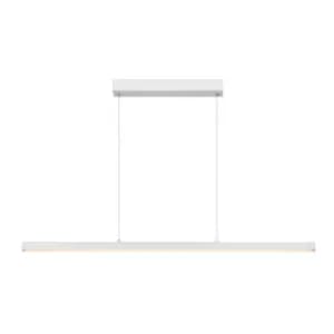 Image of Sigma Modern Pendant Light - LED Dim. - 1x30W 2700K - White