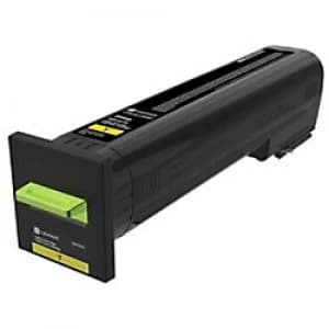 Image of Lexmark 82K2XYE Yellow Laser Toner Ink Cartridge
