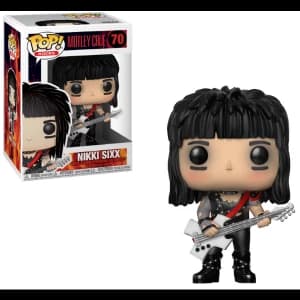 Image of Nikki Sixx Motley Crue Funko Pop Vinyl Figure