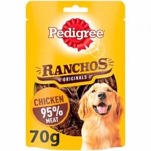 Image of Pedigree Ranchos Dog Treats with Chicken 70g